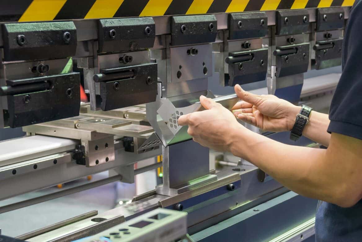 Large Industrial Break Press For Metal Folding